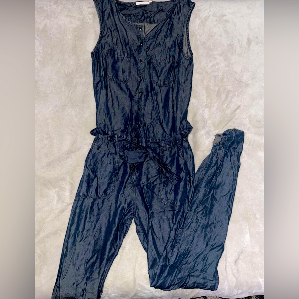 Shades of Denim Jean Romper